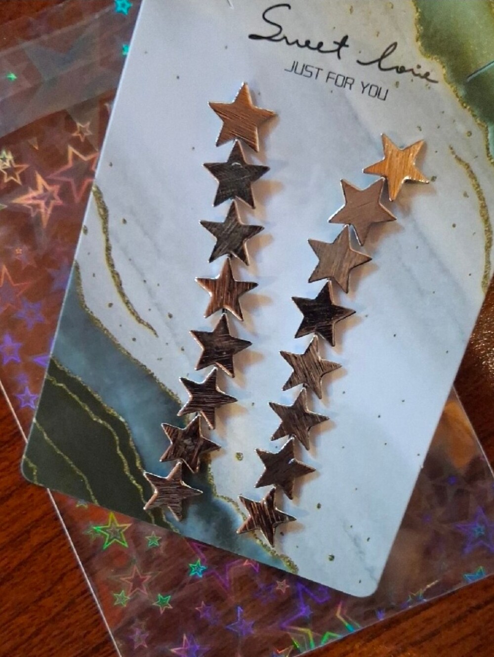 $8 Each Or Bundle 5/$20 Sterling Silver Long Star Earrings